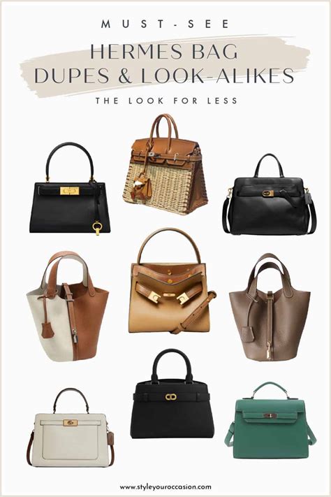 hermes drag replicas|best hermes bag dupes.